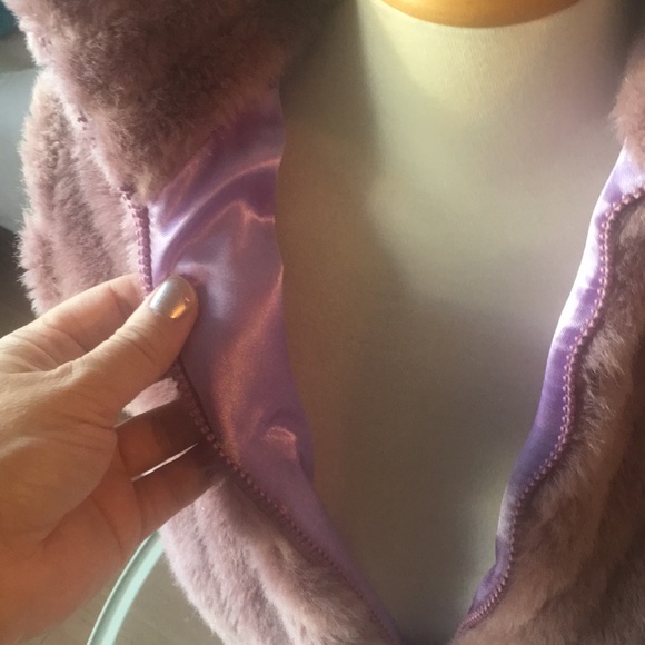 Pink Faux Fur Vest - Picture 8 of 10